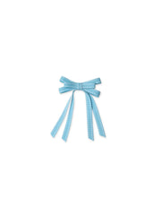 Grosgrain Ribbon Long Tail Petite Hair Bow - Small
