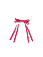 Grosgrain Ribbon Long Tail Petite Hair Bow - Large