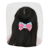 Bunny Charm Pink and Blue Hair Bow