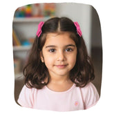 Glitter Bow Hair Clips for Girls – Pack of 2 Sparkly Mini Bow Hair Accessories for Kids & Toddlers