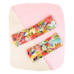 Yellow Floral Mother & Daughter Hairband – Matching Set