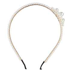 Designer White Pearl Hairband