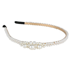 Designer White Pearl Hairband