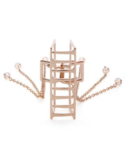 Trendy Hair Claw Clips with Gold Tassels for Stylish Looks