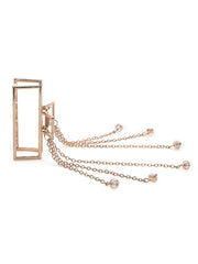 Trendy Hair Claw Clips with Gold Tassels for Stylish Looks