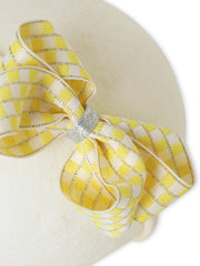 Combo of 3 Bows with Nylon Stretch Band for Baby Girl