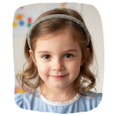 Rhinestone Cord HairBand for Women and Girls | Elegant Crystal Hair Accessory