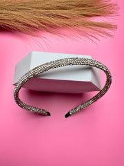 Rhinestone Cord HairBand for Women and Girls | Elegant Crystal Hair Accessory