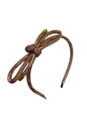 Rhinestone Bow HairBand for Girls | Party Wear Hair Accessory