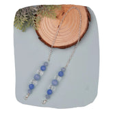 Blue Beaded Mask & Glasses Chain for Kids – Secure & Stylish