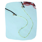 Mint Beaded 2-in-1 Mask & Sunglass Holder for Kids