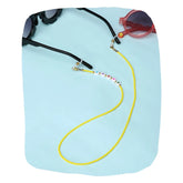 Yellow Personalized Name 2-in-1 Mask & Sunglass Holder