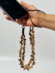 Arendelle Navratri Special Gold Hamza Hand Phone Sling