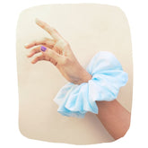 Luxury Organza Hair Scrunchies for Stylish Elegance