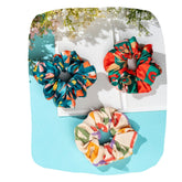 Arendelle Pack of 3 Christmas Theme Scrunchies for Girls