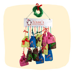 Personalized Advent Calendar for Girls - 12 Days of Joy