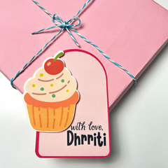 3D Personalised Kids Gift Tags — Sweet Treats (Set of 8)