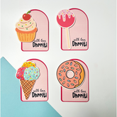 3D Personalised Kids Gift Tags — Sweet Treats (Set of 8)