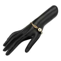 Harry Potter Inspired Golden Snitch with Bronze Wings Bracelet