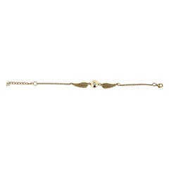Harry Potter Inspired Golden Snitch with Bronze Wings Bracelet