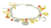 Wonder Woman Inspired Multiple Charm Bracelet