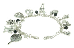 Nightmare Before Christmas Inspired Multiple Charm Bracelet