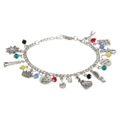 Tangled Inspired Multiple Charm Bracelet