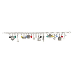 Tangled Inspired Multiple Charm Bracelet