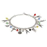 Star Trek Inspired Multiple Charm Bracelet
