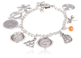 Outlander Inspired Multiple Charm Bracelet