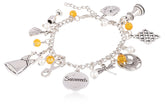 Outlander Inspired Multiple Charm Bracelet