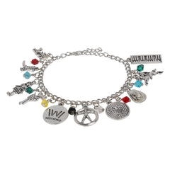 Westworld Inspired Multiple Charm Bracelet