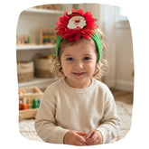Christmas Green Santa Baby Headband – Holiday Special
