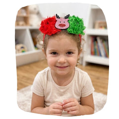 Christmas Rudolph Baby Headband – Adorable & Comfortable