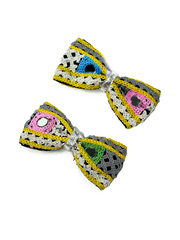 Pari Hoon Main Bow Clip Set – Festive Navratri Hair Accessories