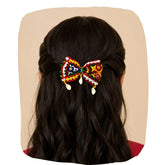 Chogada Big Kodi Bow – Ethnic Navratri Hair Accessory