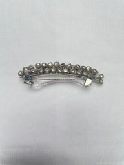 Rear view of Navratri Ghungroo Hair Pin highlighting clip mechanism. Designed for comfort and secure hold during dance events.