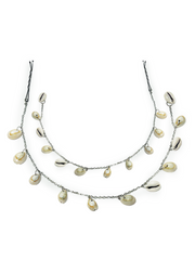 Navratri Kodi/Shells Ear Chain/Hair Chain