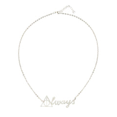 Harry Potter Inspired Silver ALWAYS Pendant