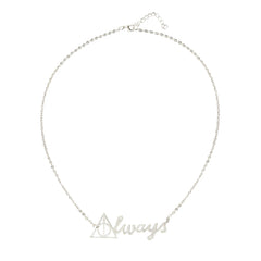 Harry Potter Inspired Silver ALWAYS Pendant