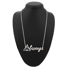 Harry Potter Inspired Silver ALWAYS Pendant