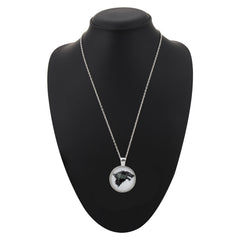 Game of Thrones Inspired Silver Winter is Coming Pendant