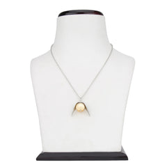 Harry Potter Inspired Golden Snitch with Silver Wings Pendant