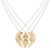 Accessorisingg Best Bitches Forever Golden 3-Part