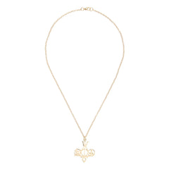 Multiple Fandom Inspired Gold Pendant