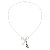 Fifty Shades of Grey Inspired Cuff and Tie Pendant
