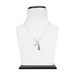 Fifty Shades of Grey Inspired Cuff and Tie Pendant