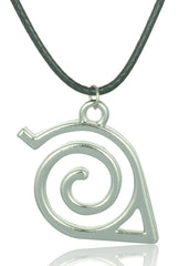 Naruto Inspired Double Bands Konoha Sign Pendant