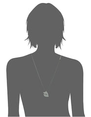 Naruto Inspired Double Bands Konoha Sign Pendant