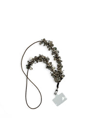 Handcrafted Arendelle Navratri Special Coins Phone Sling with silver embellishments, ideal for traditional outfits and smartphone use.